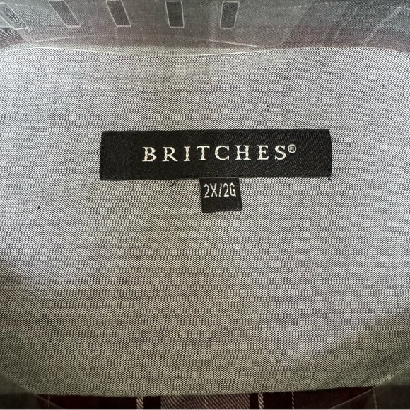 Britches Men’s Casual Button Down Shirt Size 2X - Picture 2 of 5